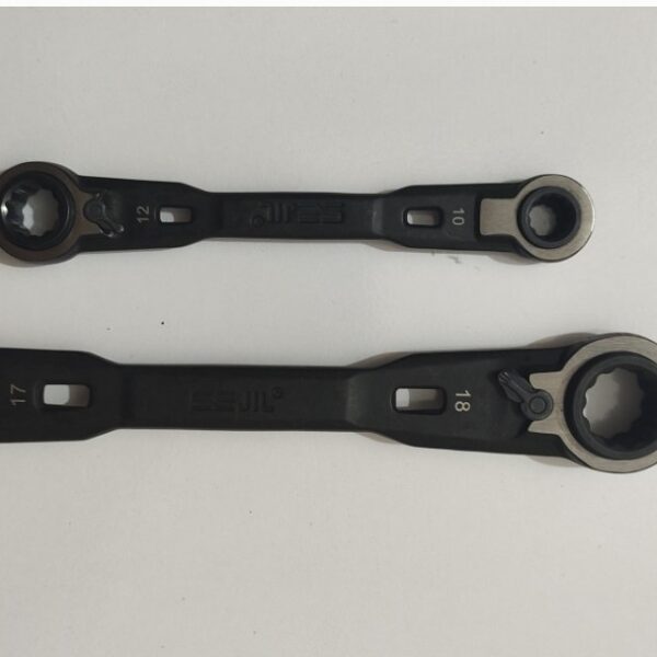 ست آچار دو سر رینگ جغجغه ای 8 نمره ای سجیل CR_V